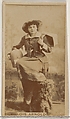 Lois Arnold, from the Actors and Actresses series (N45, Type 8) for Virginia Brights Cigarettes, Allen & Ginter  American, Albumen photograph