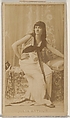 Julia Arthur, from the Actors and Actresses series (N45, Type 8) for Virginia Brights Cigarettes, Allen & Ginter  American, Albumen photograph