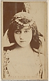 Mlle. Lucie Gerard, from the Actors and Actresses series (N45, Type 8) for Virginia Brights Cigarettes, Allen & Ginter  American, Albumen photograph