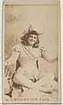 Miss Eileen Karl, from the Actors and Actresses series (N45, Type 8) for Virginia Brights Cigarettes, Allen & Ginter  American, Albumen photograph