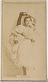La Sirene, from the Actors and Actresses series (N45, Type 8) for Virginia Brights Cigarettes, Allen & Ginter  American, Albumen photograph
