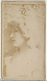 Omene, from the Actors and Actresses series (N45, Type 8) for Virginia Brights Cigarettes, Allen & Ginter American, Albumen photograph