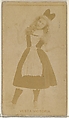 Vesta Victoria, from the Actors and Actresses series (N45, Type 8) for Virginia Brights Cigarettes, Allen & Ginter  American, Albumen photograph