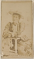 Lillian Lewis, from the Actors and Actresses series (N45, Type 8) for Virginia Brights Cigarettes, Allen & Ginter  American, Albumen photograph