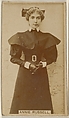 Annie Russell, from the Actors and Actresses series (N45, Type 8) for Virginia Brights Cigarettes, Allen & Ginter  American, Albumen photograph