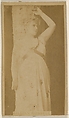 Lillian Russell, from the Actors and Actresses series (N45, Type 8) for Virginia Brights Cigarettes, Allen & Ginter  American, Albumen photograph