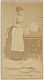 Card 39, from the series, Cigarette Making Girls (N46) for Virginia Brights Cigarettes, Allen & Ginter  American, Albumen photograph