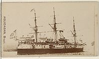 Aquidaban, Brazil, from the Famous Ships series (N50) for Virginia Brights Cigarettes, Allen & Ginter  American, Albumen photograph