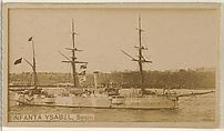 Infanta Ysabel, Spain, from the Famous Ships series (N50) for Virginia Brights Cigarettes, Allen & Ginter  American, Albumen photograph