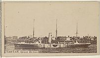 Tartar, Great Britain, from the Famous Ships series (N50) for Virginia Brights Cigarettes, Allen & Ginter American, Albumen photograph