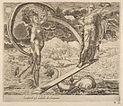 Six Sayings about Fortune, Dirck Volckertsz Coornhert (Netherlandish, Amsterdam 1519/22–1590 Gouda), Engraving