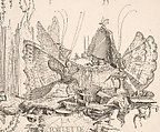The Toilet (La Toilette), from Essai de Papilloneries Humaines par Saint Aubin, Charles Germain de Saint-Aubin (French, Paris 1721–1786 Paris), Etching; first state of two