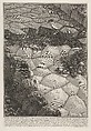 View of the stone pavement of the Appian Way (Veduta dell'antica Via Appia), from "Le Antichità Romane", Giovanni Battista Piranesi Italian, Etching