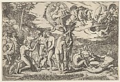Judgment of Paris, Marcantonio Raimondi  Italian, Engraving