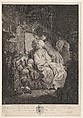 Origin of Painting, Jean Ouvrier  French, Etching and engraving