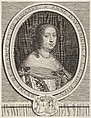 Anne of Austria, Robert Nanteuil  French, Engraving; sixth state of six (Petitjean & Wickert)
