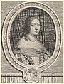 Anne of Austria, Robert Nanteuil  French, Engraving; third or fourth state of six (Petitjean & Wickert)