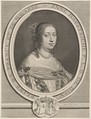 Anne of Austria, Robert Nanteuil  French, Engraving; fifth state of five (Petitjean & Wickert)