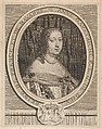 Anne of Austria, Robert Nanteuil  French, Engraving; fourth state of six [?] (Petitjean & Wickert)