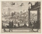 The Court of the Great Mogul ('t Hof vanden grooten Mogol), Anonymous, Dutch, 17th century  Dutch, Etching