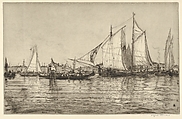 Venetian Craft, Clifford Addams American, Etching