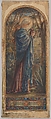 Mary Magdalene at the Sepulchre: Design for a Stained Glass Window, D. Maitland Armstrong American, Watercolor and pen and ink