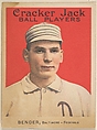 Bender, Baltimore – Federals, from the Ball Players series (E145) for Cracker Jack, Rueckheim Bros. & Eckstein  American, Commercial color lithograph