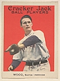 Wood, Boston – Americans, from the Ball Players series (E145) for Cracker Jack, Rueckheim Bros. & Eckstein  American, Commercial color lithograph