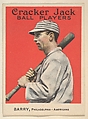 Barry, Philadelphia – Americans, from the Ball Players series (E145) for Cracker Jack, Rueckheim Bros. & Eckstein  American, Commercial color lithograph