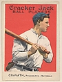 Cravath, Philadelphia – Nationals, from the Ball Players series (E145) for Cracker Jack, Rueckheim Bros. & Eckstein  American, Commercial color lithograph