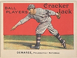 Demaree, Philadelphia – Nationals, from the Ball Players series (E145) for Cracker Jack, Rueckheim Bros. & Eckstein  American, Commercial color lithograph