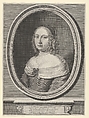 Madame de Gillier (Marie Jolly), Robert Nanteuil  French, Engraving; second state of three (Petitjean & Wickert)