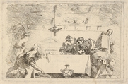 The Last Supper, Jean Honoré Fragonard French, Etching