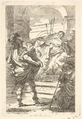 Fabius Maximus before the Senate at Carthage, Jean Honoré Fragonard  French, Etching
