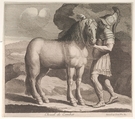 Cheval de Combat, Charles Errard le fils  French, Engraving
