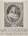 Jean-Antoine de Mesmes, Robert Nanteuil  French, Engraving; sixth state of seven (Petitjean & Wickert)