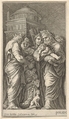 A Sacrifice, Giovanni Francesco Venturini Italian, Etching and engraving