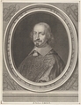 Cardinal Jules Mazarin, Robert Nanteuil  French, Engraving; third state of three (Petitjean & Wickert)
