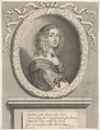 Christine, reine de Suède, Robert Nanteuil French, Engraving; third state of three (Petitjean & Wickert)