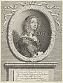 Christine, reine de Suède, Robert Nanteuil French, Engraving; third state of three (Petitjean & Wickert)