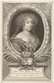 Marie-Jeanne-Baptiste, Duchesse de Savoie, Robert Nanteuil French, Engraving