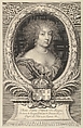 Marie Jeanne Baptiste de Savoie-Nemours, Robert Nanteuil French, Engraving; first state of three (Petitjean & Wickert)