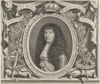 Louis XIV, Robert Nanteuil  French, Engraving; third state of three (Petitjean & Wickert)
