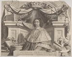 Le Chancelier Pierre Séguier, Robert Nanteuil  French, Engraving; second state of two (Petitjean & Wickert)