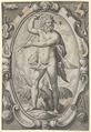 Jupiter, from "The Planets", Jacob Matham  Netherlandish, Engraving