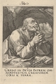 St. Peter, from "Christ, the Apostles and St. Paul with the Creed", Hendrick Goltzius Netherlandish, Engraving; first state of five