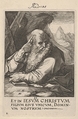St. Andrew, from "Christ, the Apostles and St. Paul with the Creed", Hendrick Goltzius Netherlandish, Engraving
