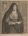 Isabella Clara Eugenia, Abraham Verhouven Flemish, Engraving