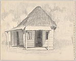 Farmer's House Near Mariel Cuba 1959, Emilio Sanchez  American, born Cuba, Graphite