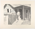 Rincón de Cuba, Emilio Sanchez  American, born Cuba, Lithograph